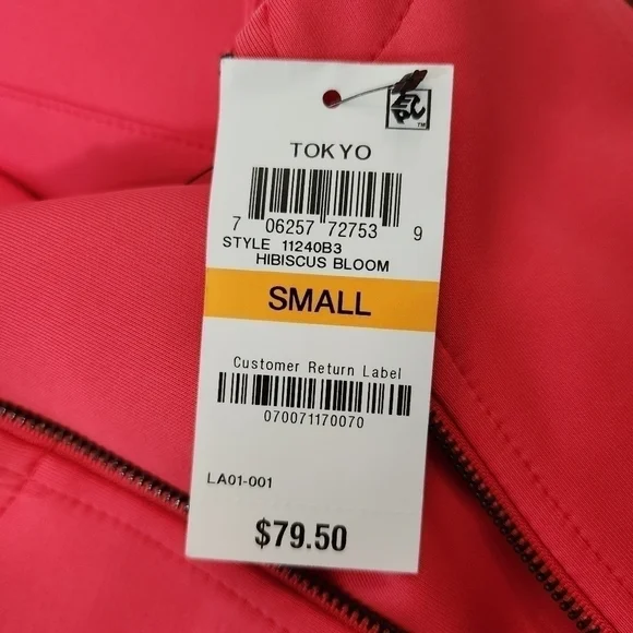 🌺NWT Bar lll fit and flare dress in hibiscus bloom 🌺 - Picture 7 of 8